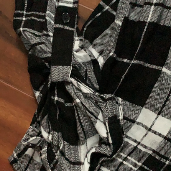 Pink Rose soft plaid top sz m but could fit small - Picture 3 of 6